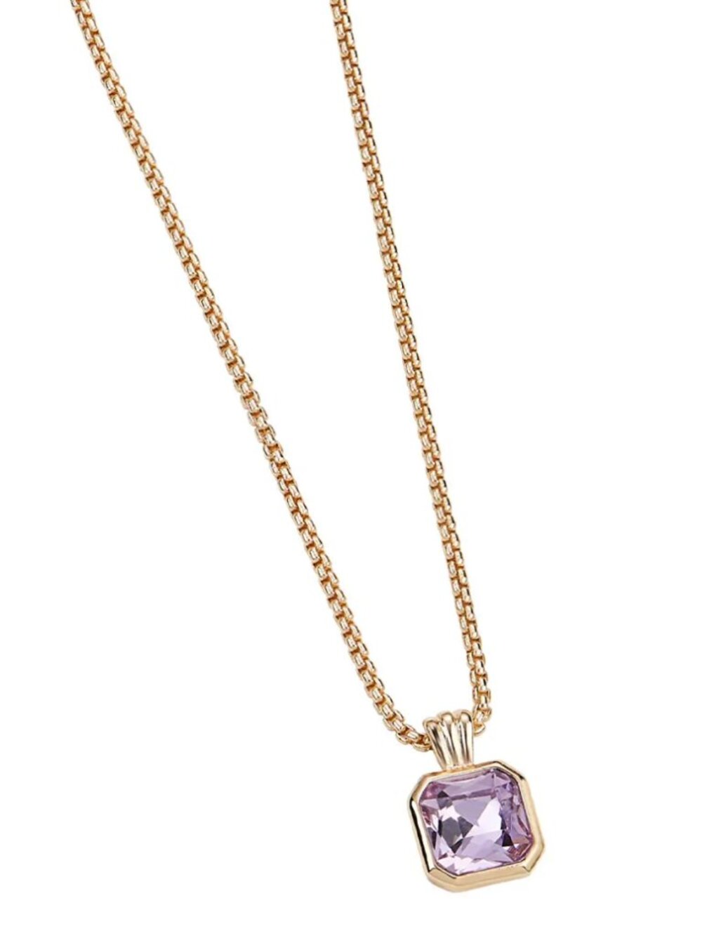 Park Lane "Orchid" Gold Tone Necklace - NIB